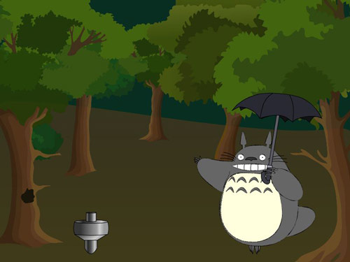 flying totoro